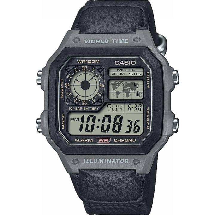 Мъжки часовник Casio AE-1200WHUB-8AVEF Quartz Grey