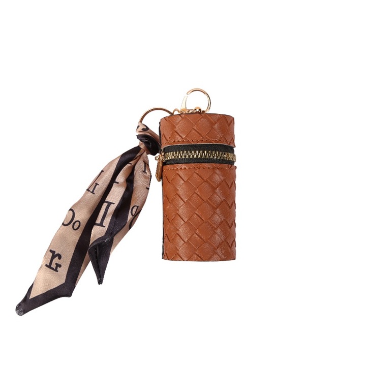 Дамски портфейл, VANTHEIR, Еко кожа, Кафяв