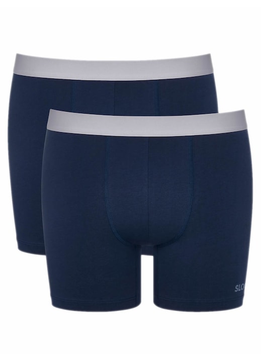 Lenjerie intima barbati, Sloggi, set 2 bucati, bumbac, Albastru