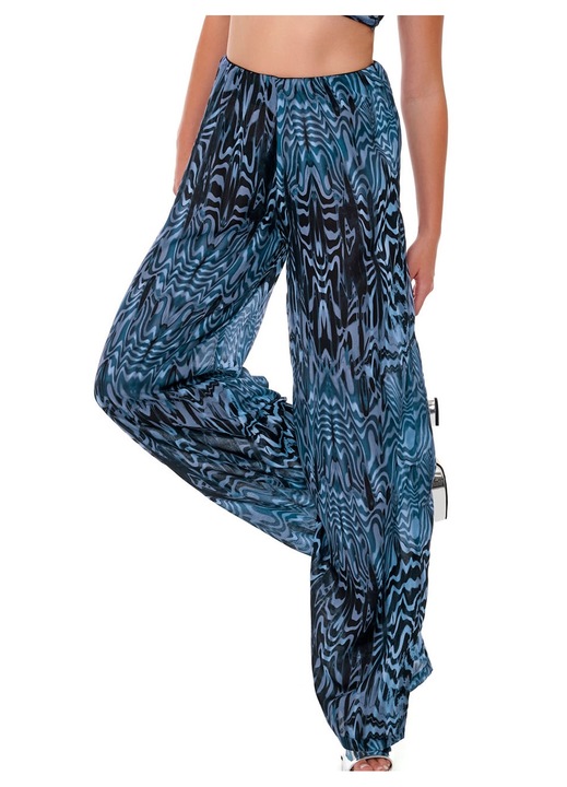 Pantaloni plaja, Bluepoint, Textil, Albastru
