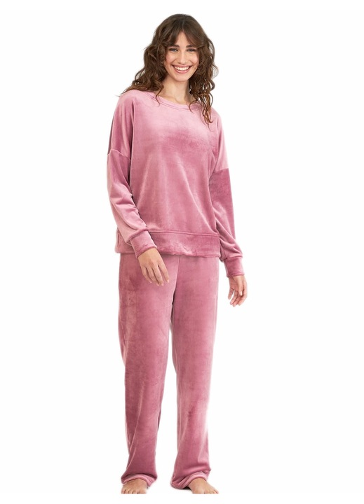 Pijamale dama HARMONY, catifea super moale, elegant
