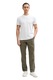Tom Tailor, Pantaloni din amestec de lyocell, Verde masliniu, W34-L32