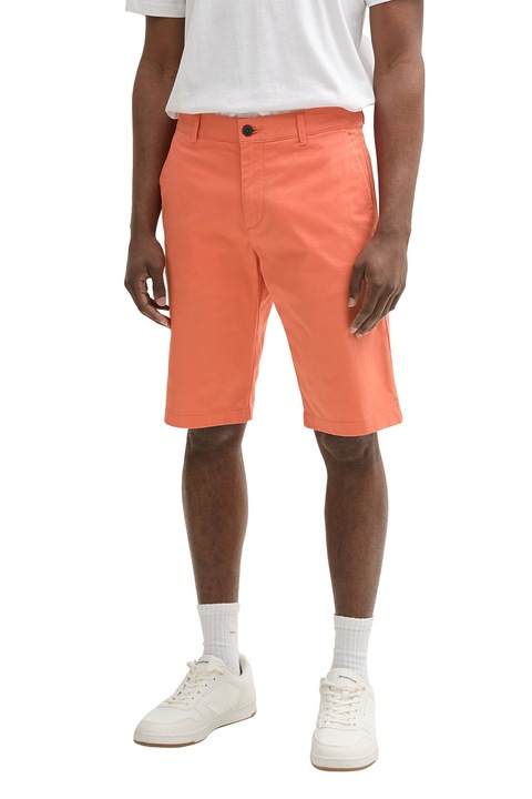Tom Tailor, Bermude din denim, Portocaliu, S