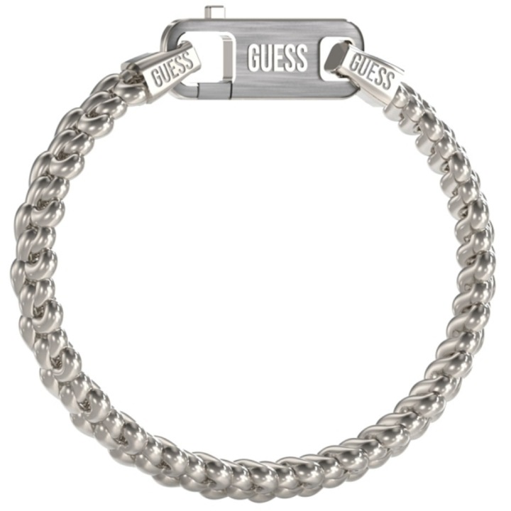Bratara Guess Pit Stop JUMB04446JWST-L, Argintiu