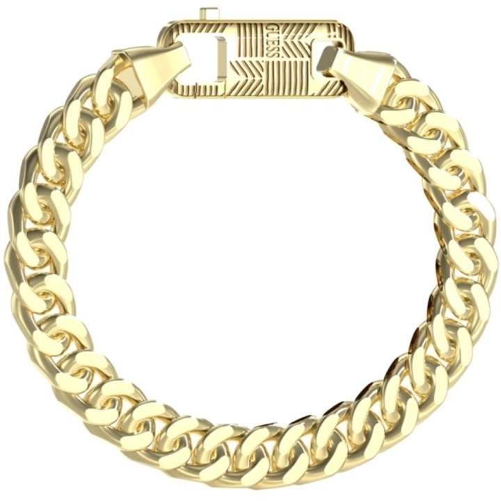 Bratara Guess Pit Stop JUMB04450JWYG-S, Auriu