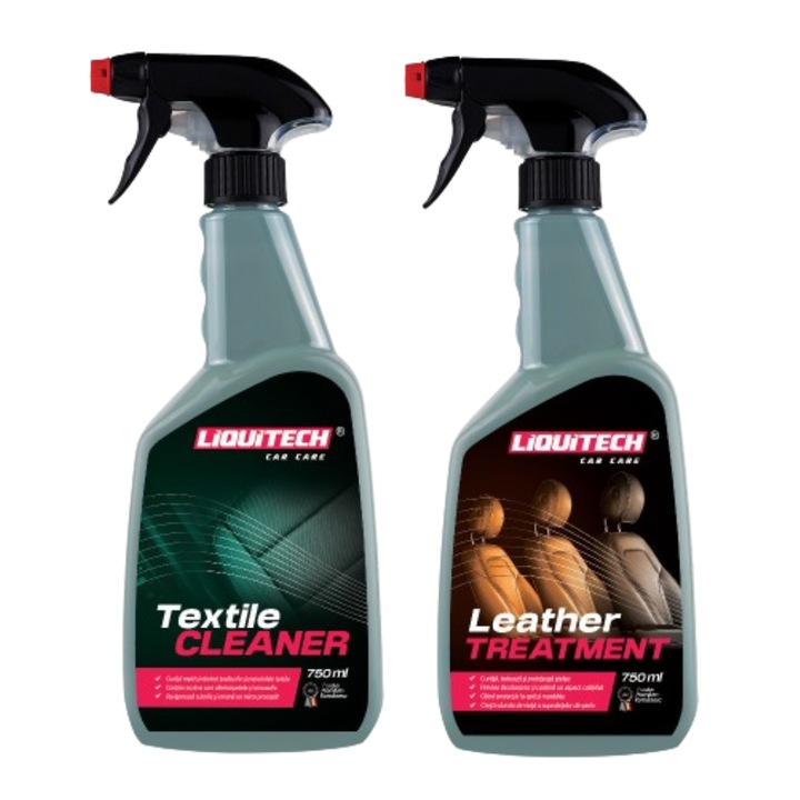 Pachet intretinere tapiterii piele si tapiterii normale