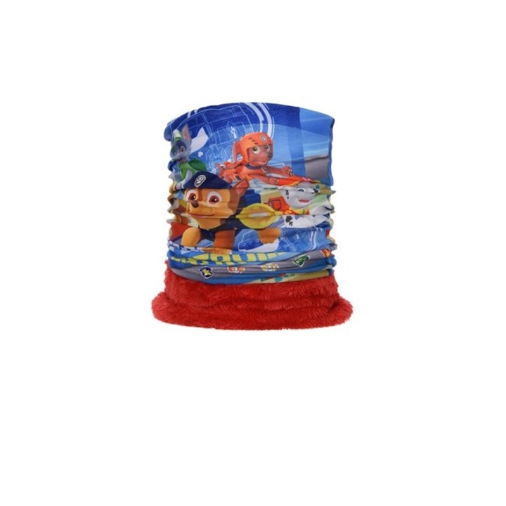 Fular circular, Paw Patrol, reversibil 27687, Unica, Rosu