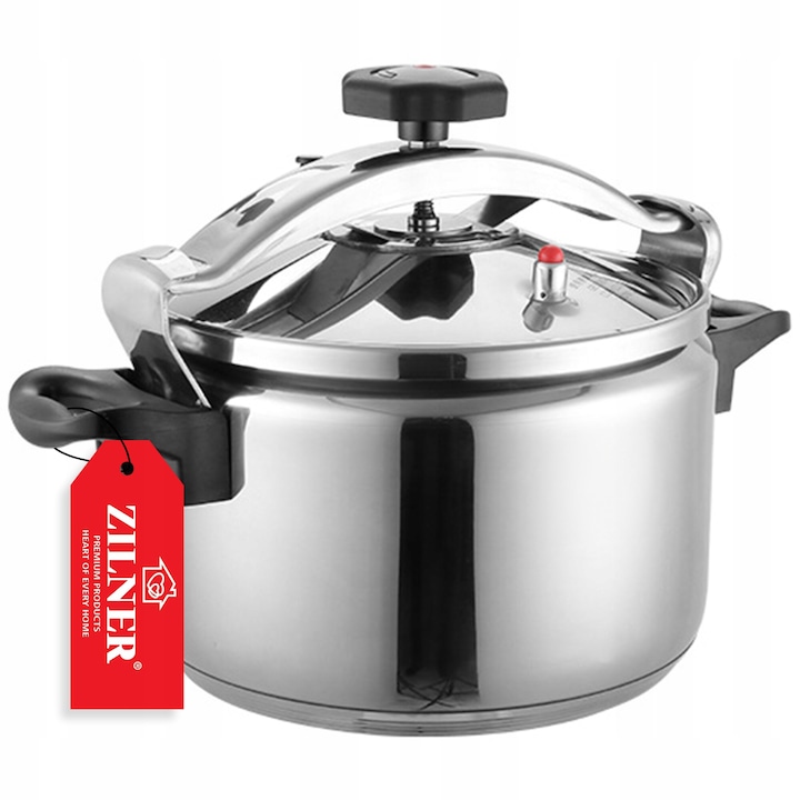 Oala sub presiune Zilner, 11L, inox, cu capac