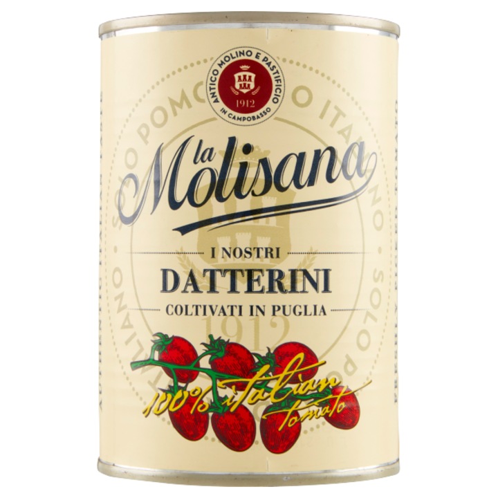 Sos Pomidori Datterini Puglia 400g - La Molisana, dulci, fara conservanti