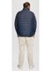 Vesta barbati big sizes cu buzunare oblice, logo, fara gluga, s.Oliver Big Sizes, Bleumarin, 2XL