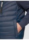 Vesta barbati big sizes cu buzunare oblice, logo, fara gluga, s.Oliver Big Sizes, Bleumarin, 2XL