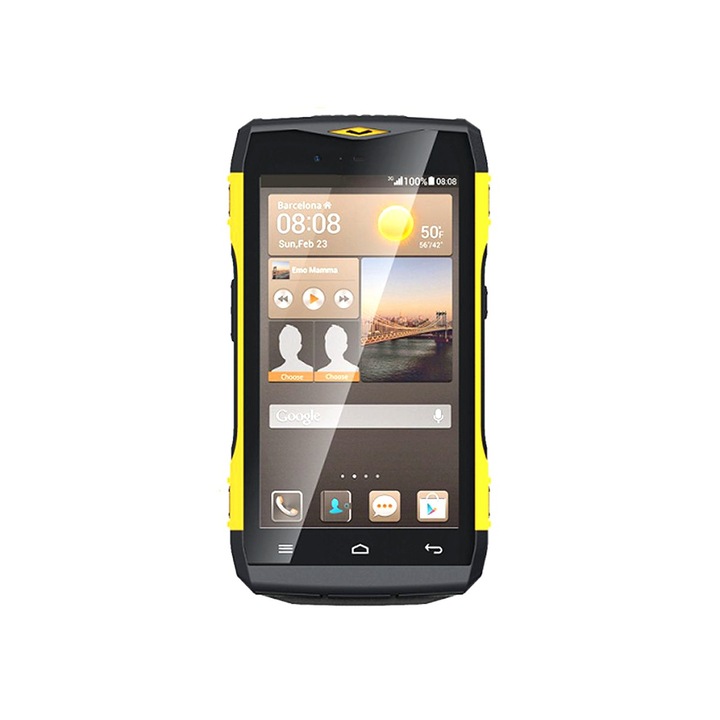 Мобилен терминал ZTE T60, Quad 1.3GHz, 2GB+16GB, 6"(15.24cm) IPS, Finger, IP68, Android 4.4