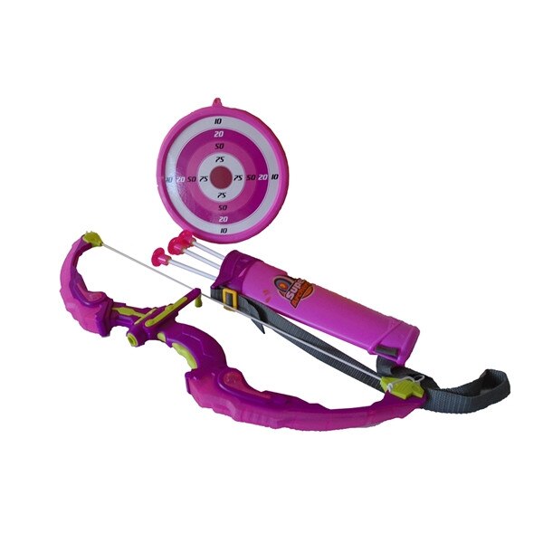 Arc cu trei sageti si tinta