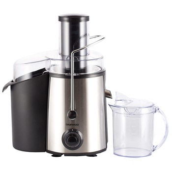 Storcator de fructe si legume Daewoo DPJ225X, 1000 W, 2 viteze, Container pulpa 2 l, Container suc 1 l, Iluminare LED, Inox Storcator de fructe si legume Daewoo DPJ225X, 1000 W, 2 viteze, Container pulpa 2 l, Container suc 1 l, Iluminare LED, Inox