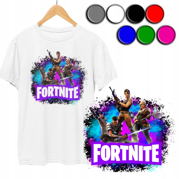 Детска тениска FORTNITE, Dodo, Памук, Бяла
