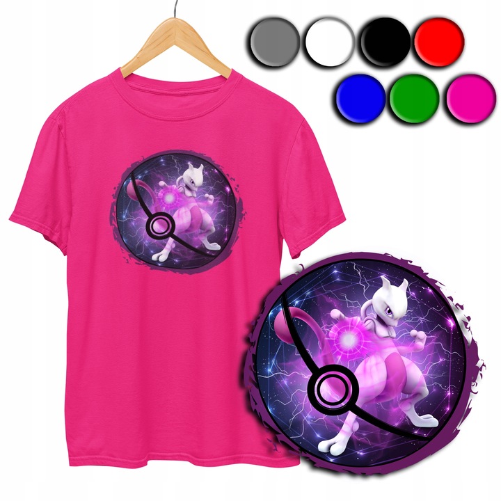 Gyermek póló - Pokemon, Dodo, Pamut, Pink