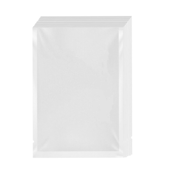 Pungi de vidat universale, 50 bucati, 25x35 cm, profesionale, rezistente, reutilizabile, sous vide, lavabile in masina de spalat, fara BPA, transparent