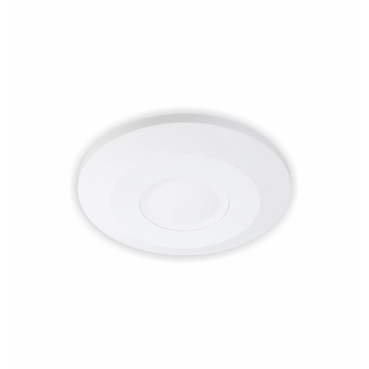 Detector de prezenta reala off-wall 115x24mm, detector de miscare 360° 24GHz 2000W ohmic reglabil