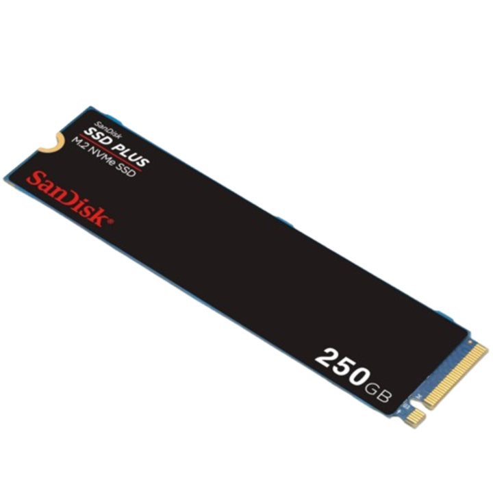 SSD SanDisk Plus 250GB M.2 NVMe – PCIE Gen 3.0