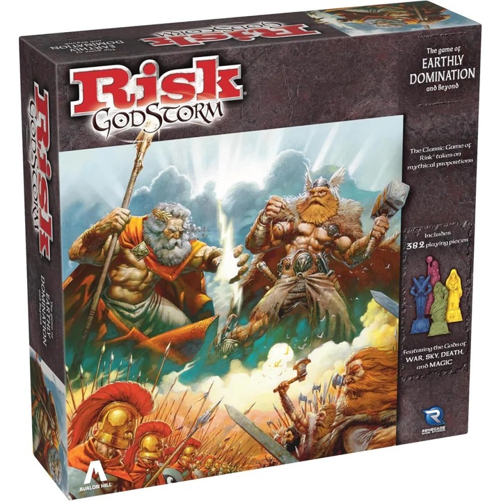Joc de societate Hasbro, Risk, Godstorm - eMAG.ro
