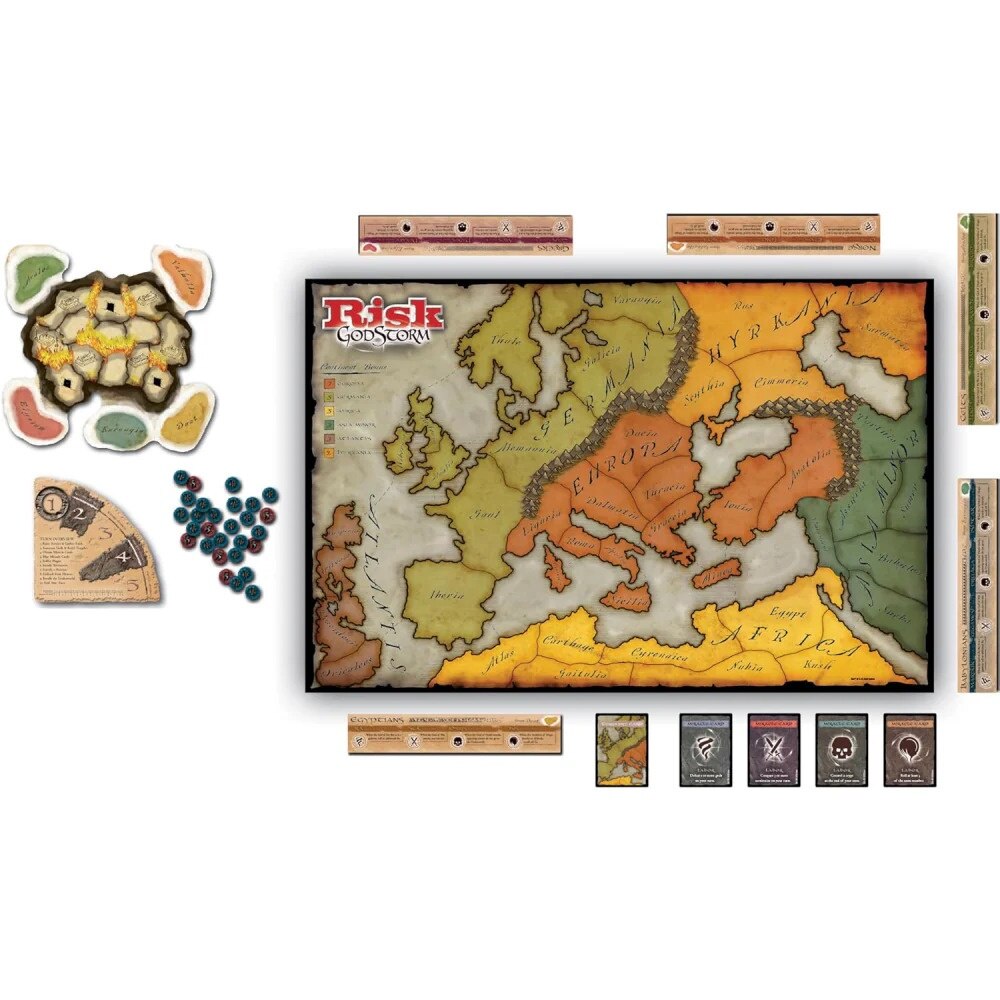 Joc de societate Hasbro, Risk, Godstorm - eMAG.ro