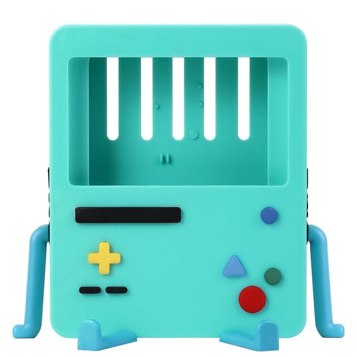 Husa pentru Consola Nintendo Switch Lite, Silicon, Albastru, 220x180x55mm