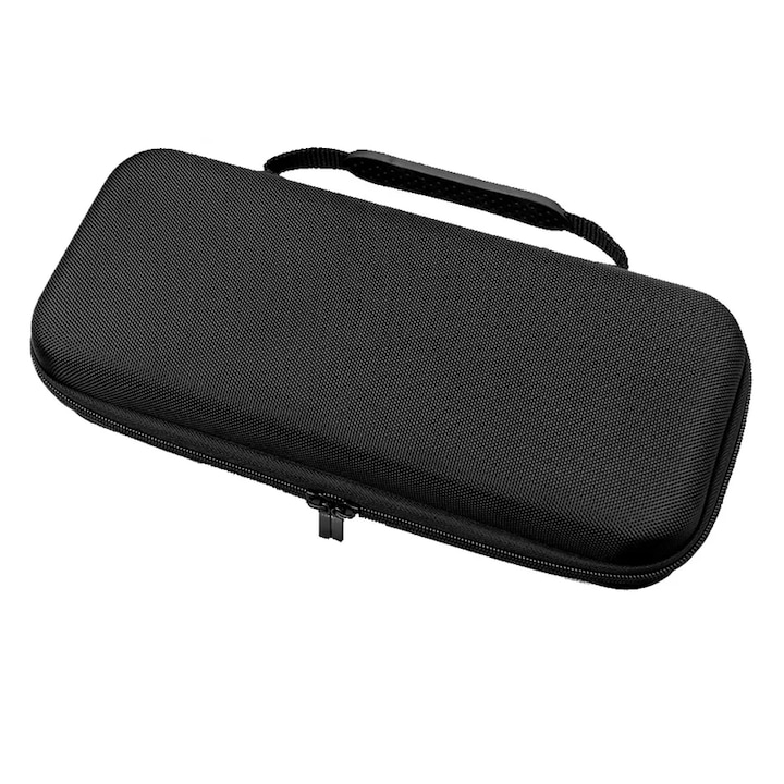 Geanta de depozitare pentru PS5, interior moale, protectie ecran, negru