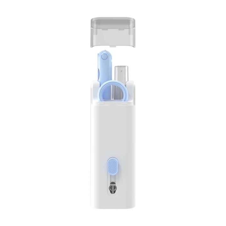 Set de curatare 7in1 pentru electronice, albastru