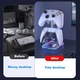 Suport pentru gamepad, AOLION, Policarbonat/Silicon, 11.5x5x20.3cm, cablu de incarcare 1m