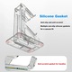 Suport pentru gamepad, AOLION, Policarbonat/Silicon, 11.5x5x20.3cm, cablu de incarcare 1m
