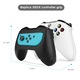 Set 2 huse Gamepad Grip pentru Switch, ergonomic, negru