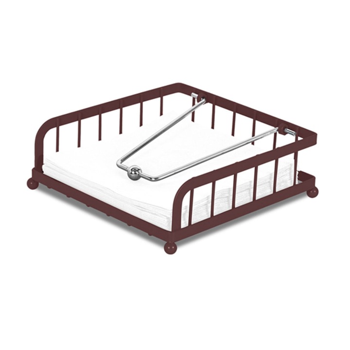 Поставка за салфетки Berlinger Haus, колекция Леонардо, метал, 18.5x18.5x6.2cm