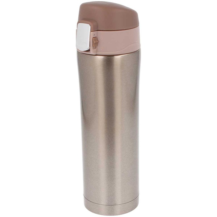 Cana temos Brunbeste, inox, 450ml, auriu, 22x6cm
