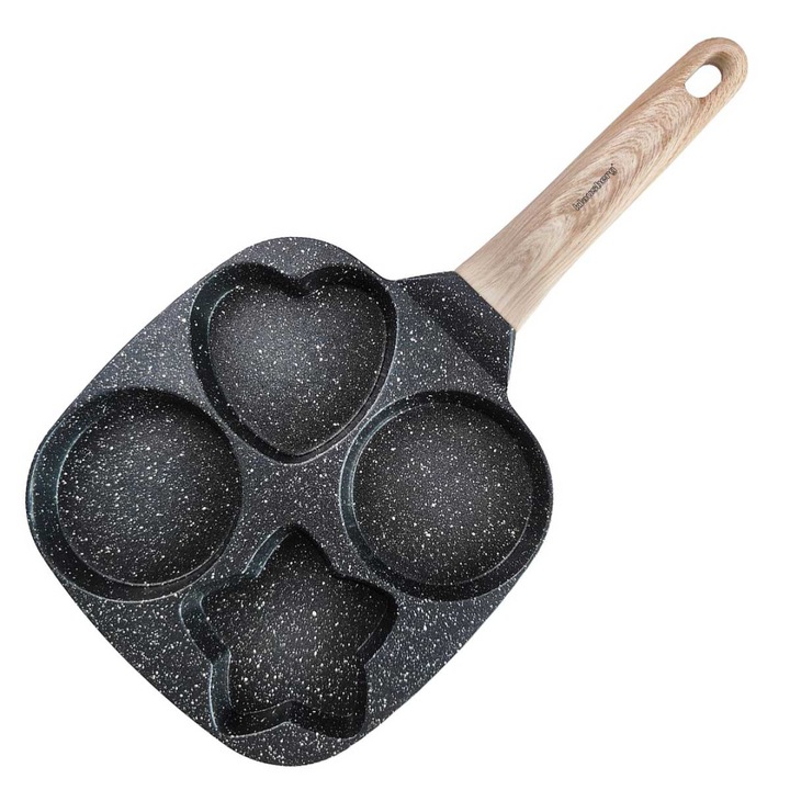 Тиган Klausberg, 4 секции, черен, 19x19x2.3см