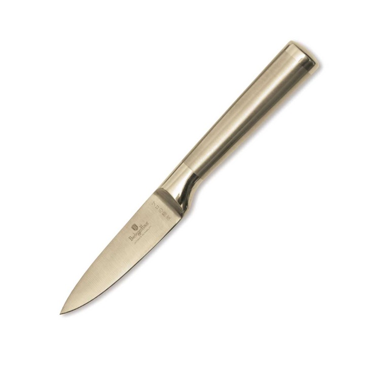 Hámozókés, Berlinger Haus, Rozsdamentes acél, 9,5 cm, Ergonomikus kialakítás, Arany