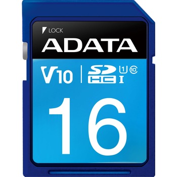 Card de memorie ADATA Premier, SDHC, 16GB, UHS-I, Class10 Card de memorie ADATA Premier, SDHC, 16GB, UHS-I, Class10