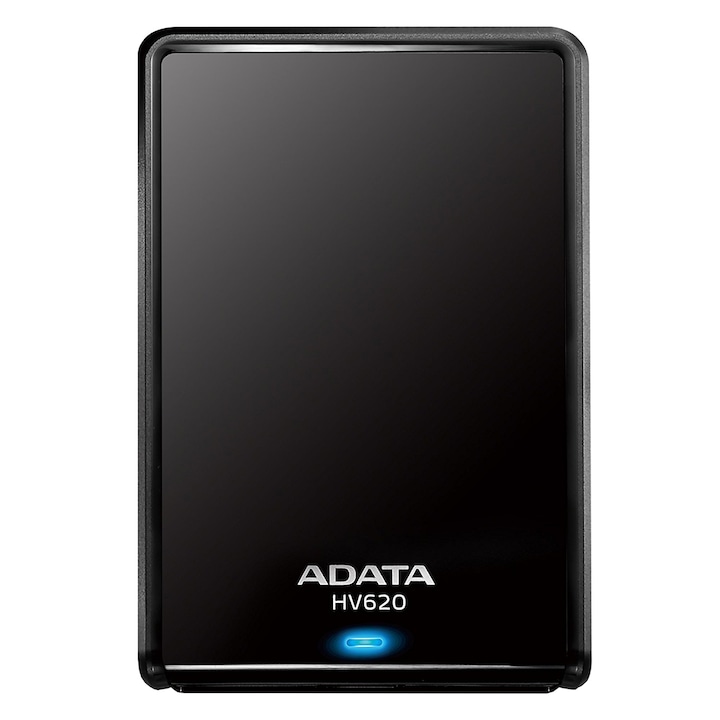 Външен хард диск ADATA HV620S 1TB, 2.5, USB 3.1, Черен