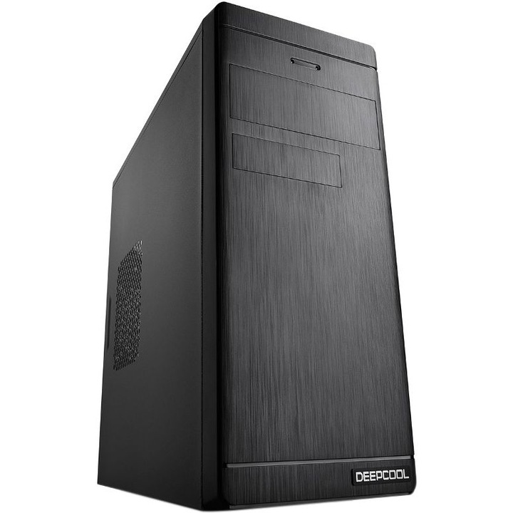 Кутия DeepCool WAVEv2, mATX Mini-Tower, Без захранващ блок, Черна