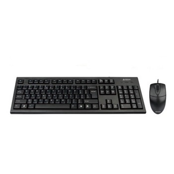 Kit Tastatura + Mouse A4Tech KRS-8372-USB, USB, Negru Kit Tastatura + Mouse A4Tech KRS-8372-USB, USB, Negru
