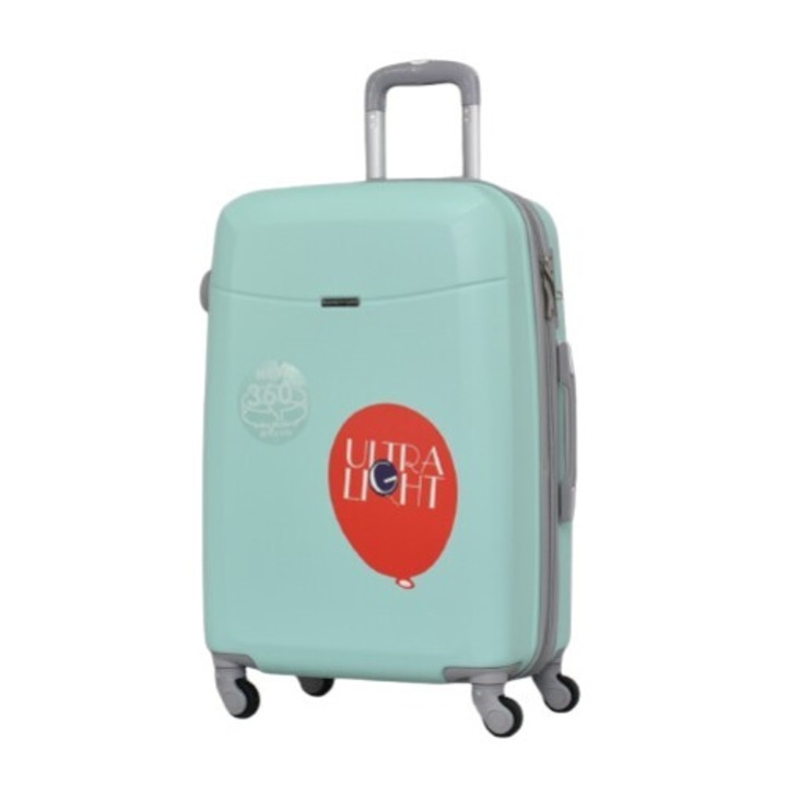 Troler, PERFECT LINE, 67/45/27 cm, Verde deschis