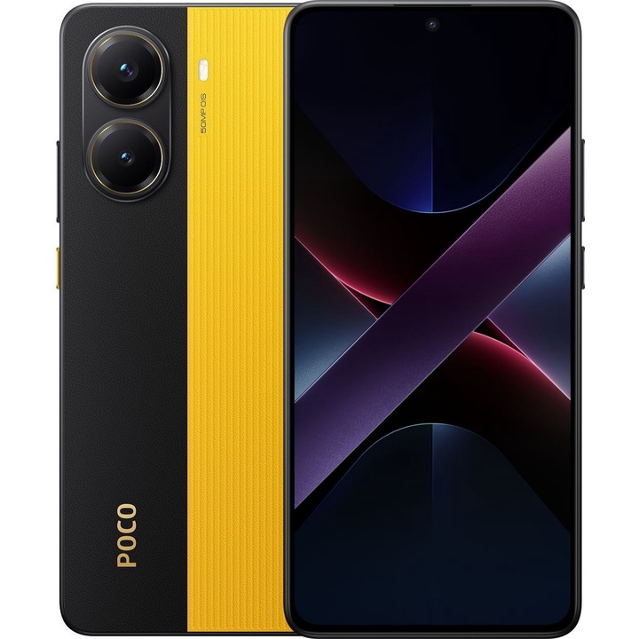 Смартфон POCO X7 Pro 5G, 12GB, 512GB, Yellow