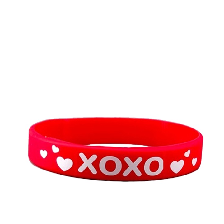 Bratara din silicon Fokelyi, design unicorni, multicolor, pentru adulti si copii