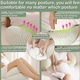 Perna multifunctionala, pentru gravide si alaptare, Hggzeg, Perna gravide, Forma de H, Ergonomica, Husa detasabila, Confortabil, Usor de curatat, Lavabila, Suport Burta, Picioare, Cap, Gat, Spate, Bumbac poliester, 62x112cm, Verde deschis