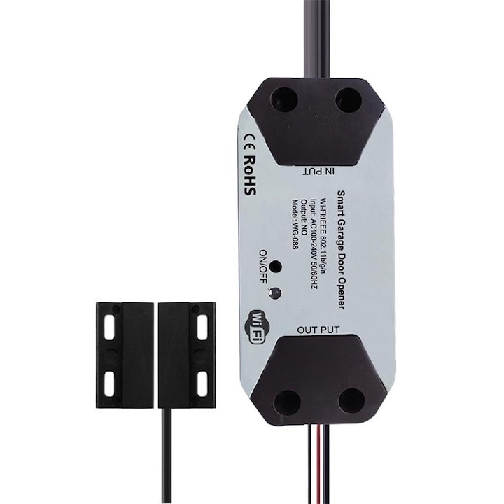 Kit Smart Home Tuya WIFI pentru Control Usa Garaj, Control Vocal, Programare