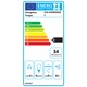 Декоративен абсорбатор FIREGAS ESD06S60AC, 400м3/ч, 3 скорости, LED осветление, Алуминиев филтър, с активен въглероден филтър, лесен за монтаж, 60 см, Неръждаема стомана