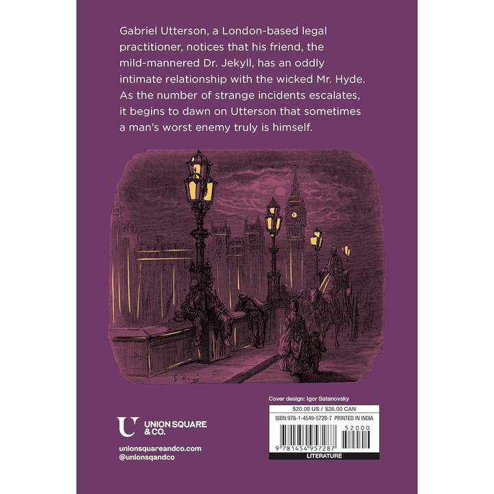 The Strange Case of Dr. Jekyll and Mr. Hyde - Robert Louis Stevenson, editia 2024