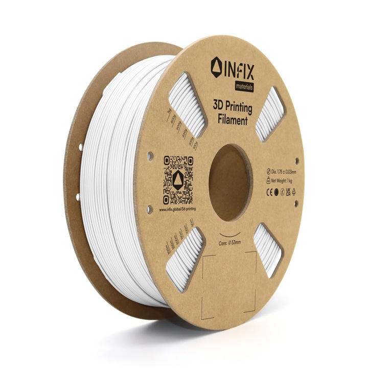 Filament 3D PETG Easy to Print INFIX, 1, 75 mm 1 kg, 220 - 260 °C, ALB