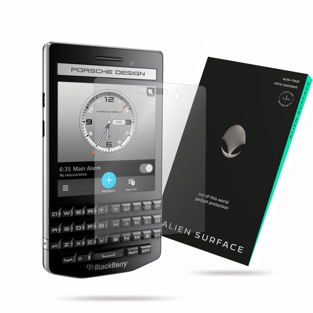 Folie Alien Surface, BlackBerry Porsche Design P9983, protectie ecran