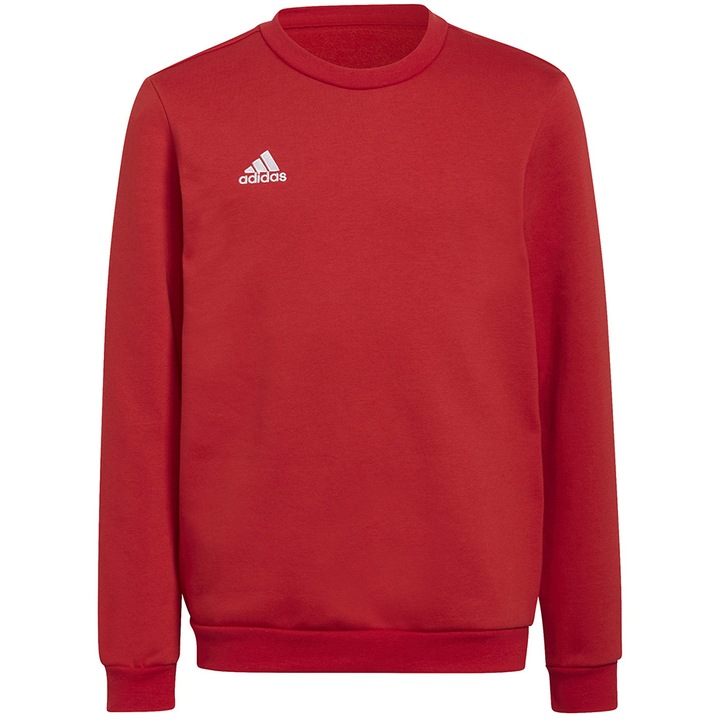 Sport kapucnis pulóver, Adidas, Entrada 22 H57473, pamut/poliészter, piros