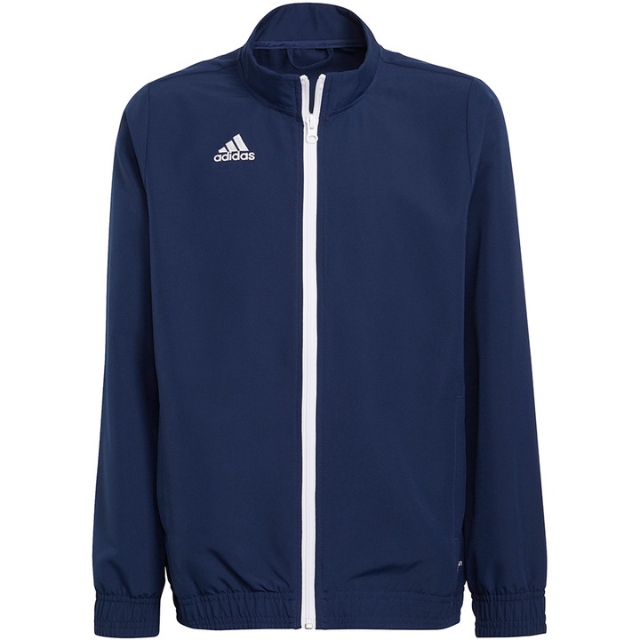 Детски суичър Adidas Entrada 22, garnet, Тъмносин